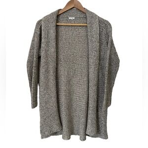 En Crème Calia Open Knit Cardigan Beige Size Small